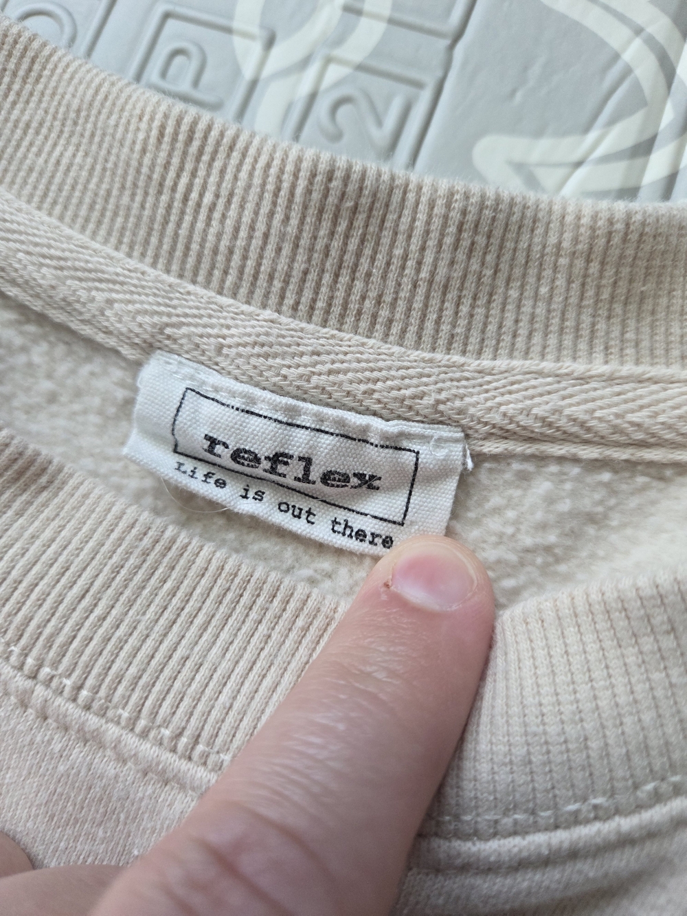 California Crewneck Sweatshirt - Beige - Picture 4 of 8